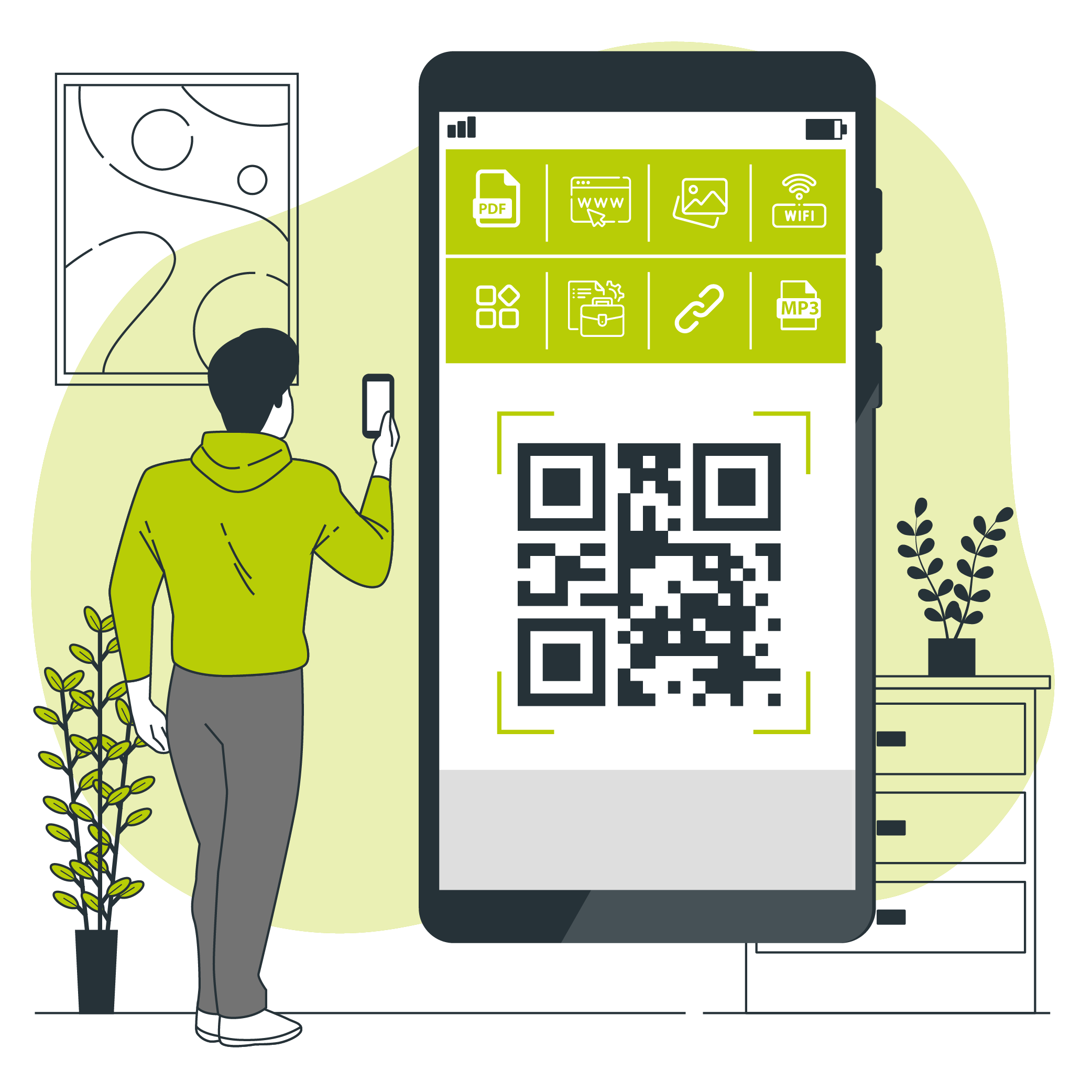 Instant Dynamic QR Codes for Every Purpose